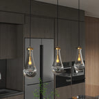 Modern Raindrop Glass Pendant Light