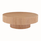Modern Round Handcraft Drum Coffee Table