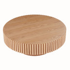 Modern Round Handcraft Drum Coffee Table