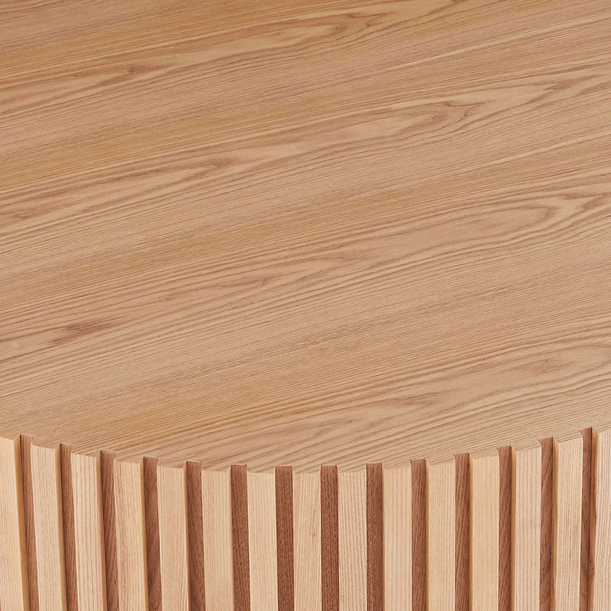 Modern Round Handcraft Drum Coffee Table