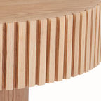 Modern Round Handcraft Drum Coffee Table