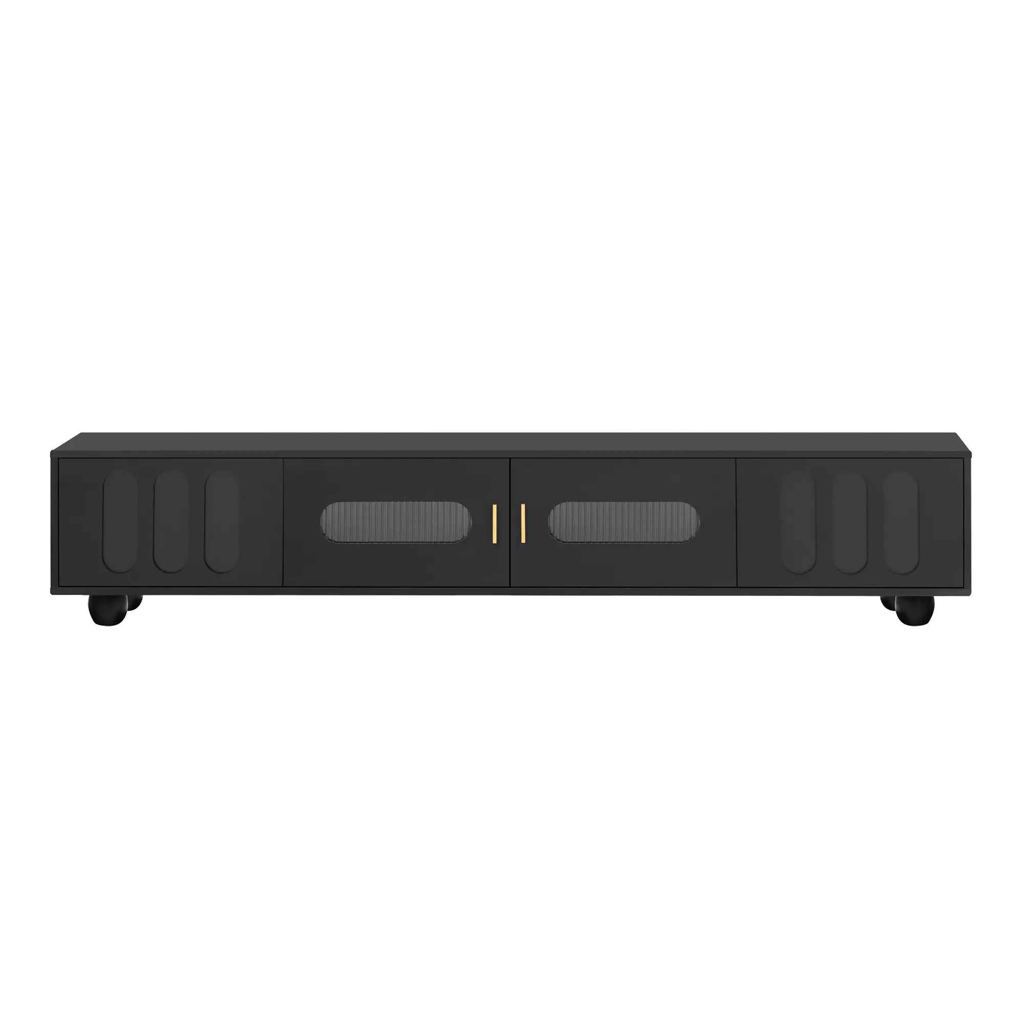 Modern TV Stand Media Console for TVs up to 80 Inches