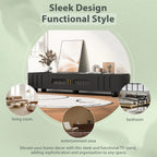 Modern TV Stand Media Console for TVs up to 80 Inches