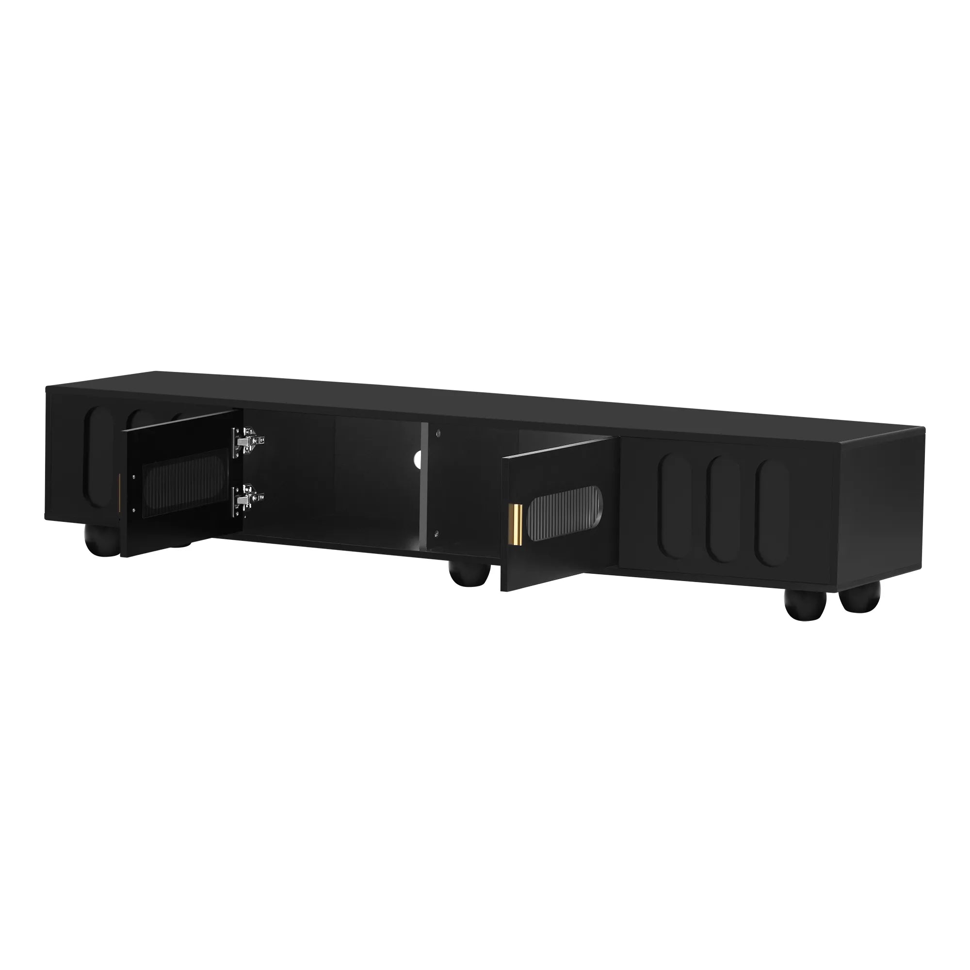 Modern TV Stand Media Console for TVs up to 80 Inches
