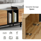 Modern TV Stand Media Console with Large Storage