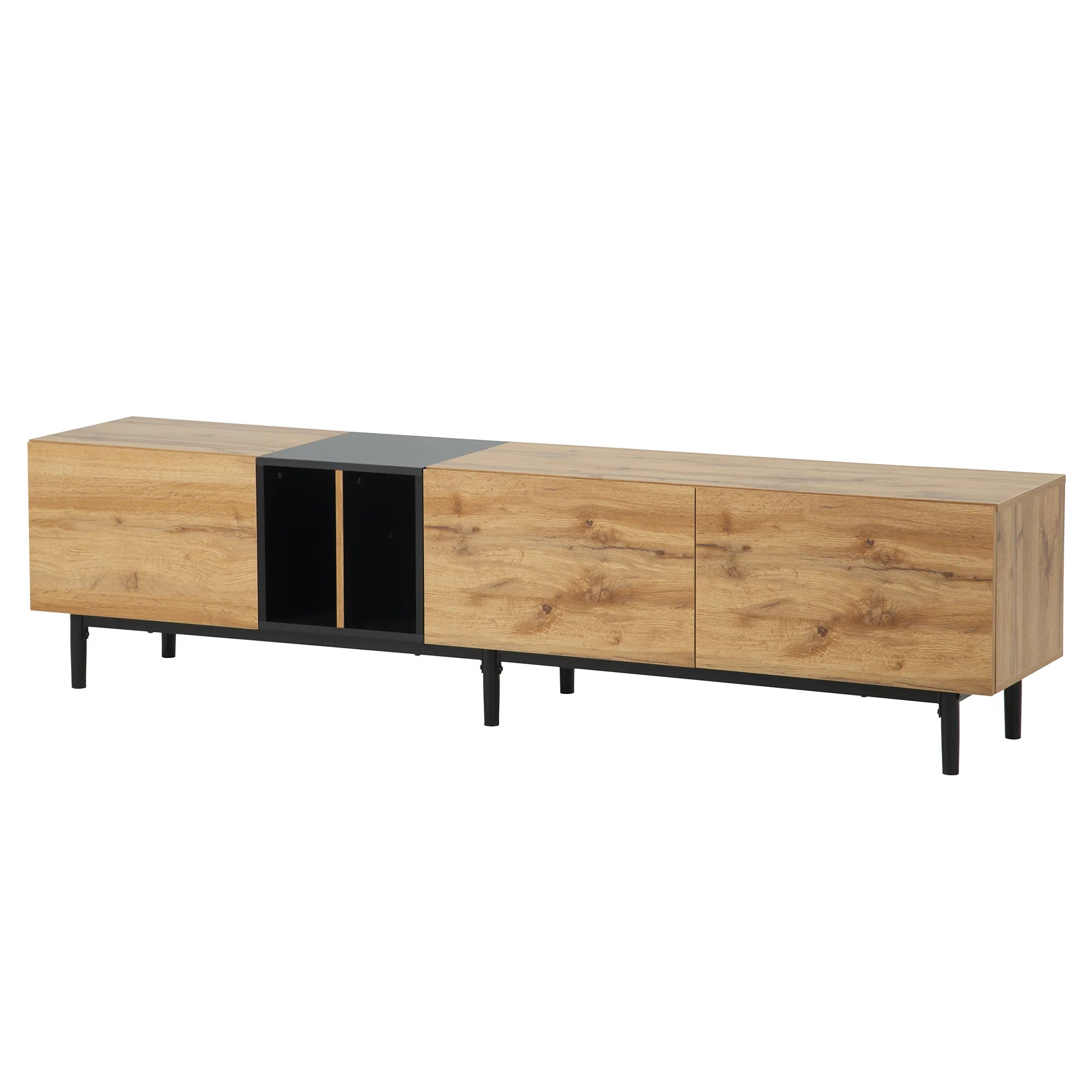 Modern TV Stand Media Console with Large Storage
