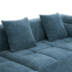 Modern 101” Modular Compressed Sofa with Deep Seats