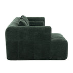 Modern 101” Modular Compressed Sofa with Deep Seats