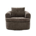 Modern 360° Swivel Barrel Accent Chair