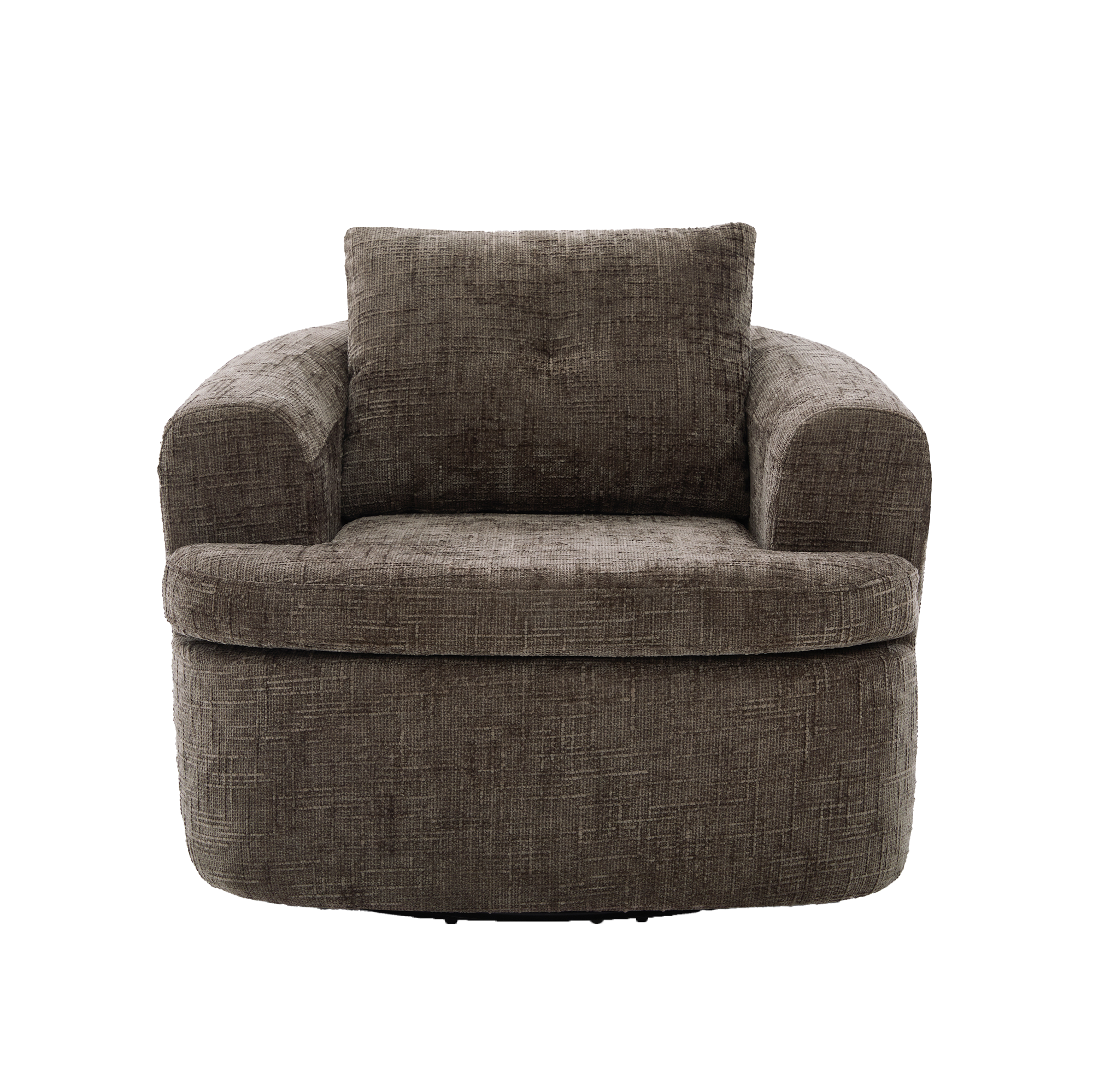 Modern 360° Swivel Barrel Accent Chair