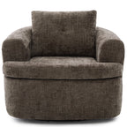 Modern 360° Swivel Barrel Accent Chair