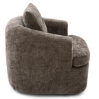 Modern 360° Swivel Barrel Accent Chair