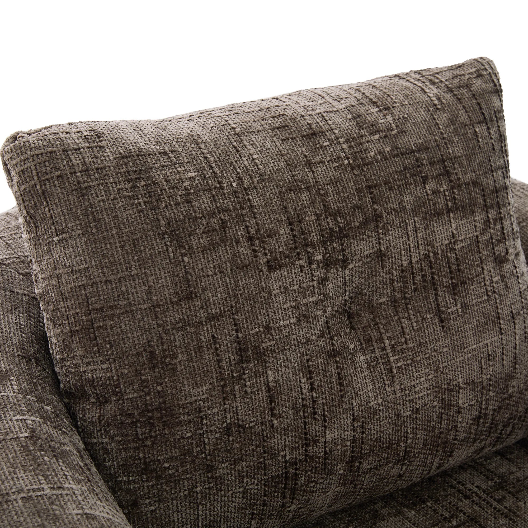 Modern 360° Swivel Barrel Accent Chair