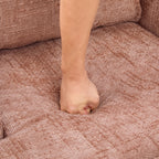 Modern 360° Swivel Barrel Accent Chair