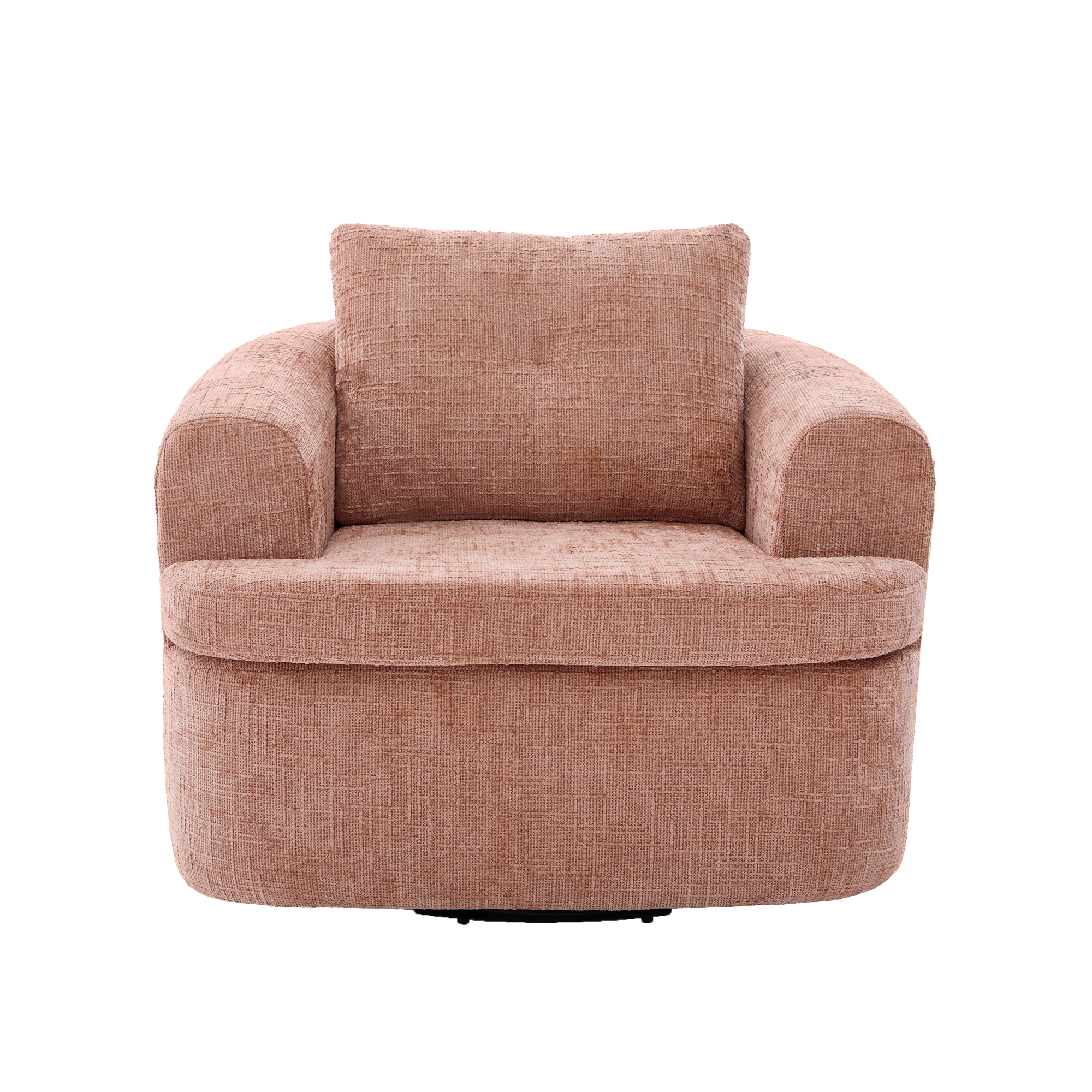 Modern 360° Swivel Barrel Accent Chair