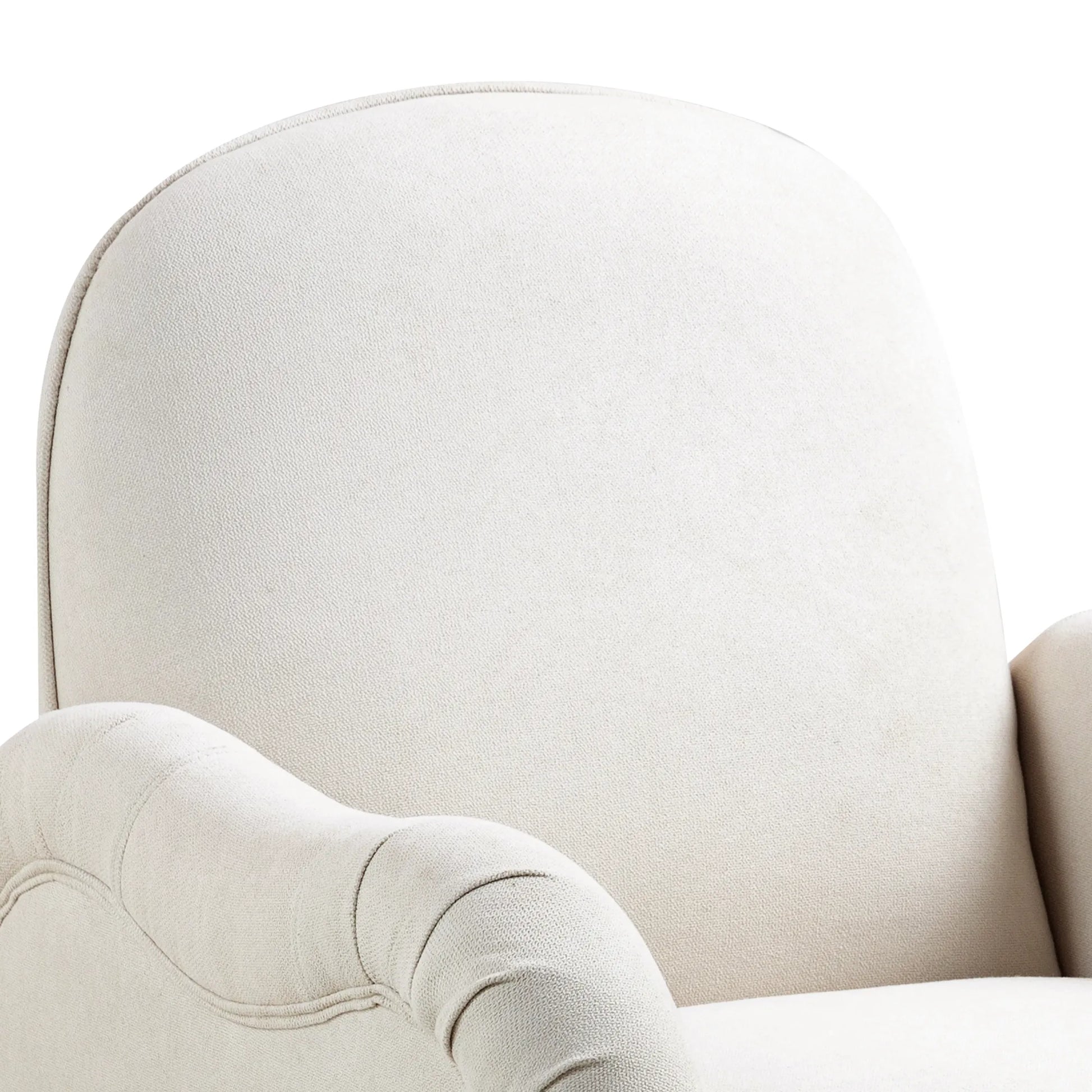 Modern Accent Armchair with Gold Metal Legs, Snowflake Fabric