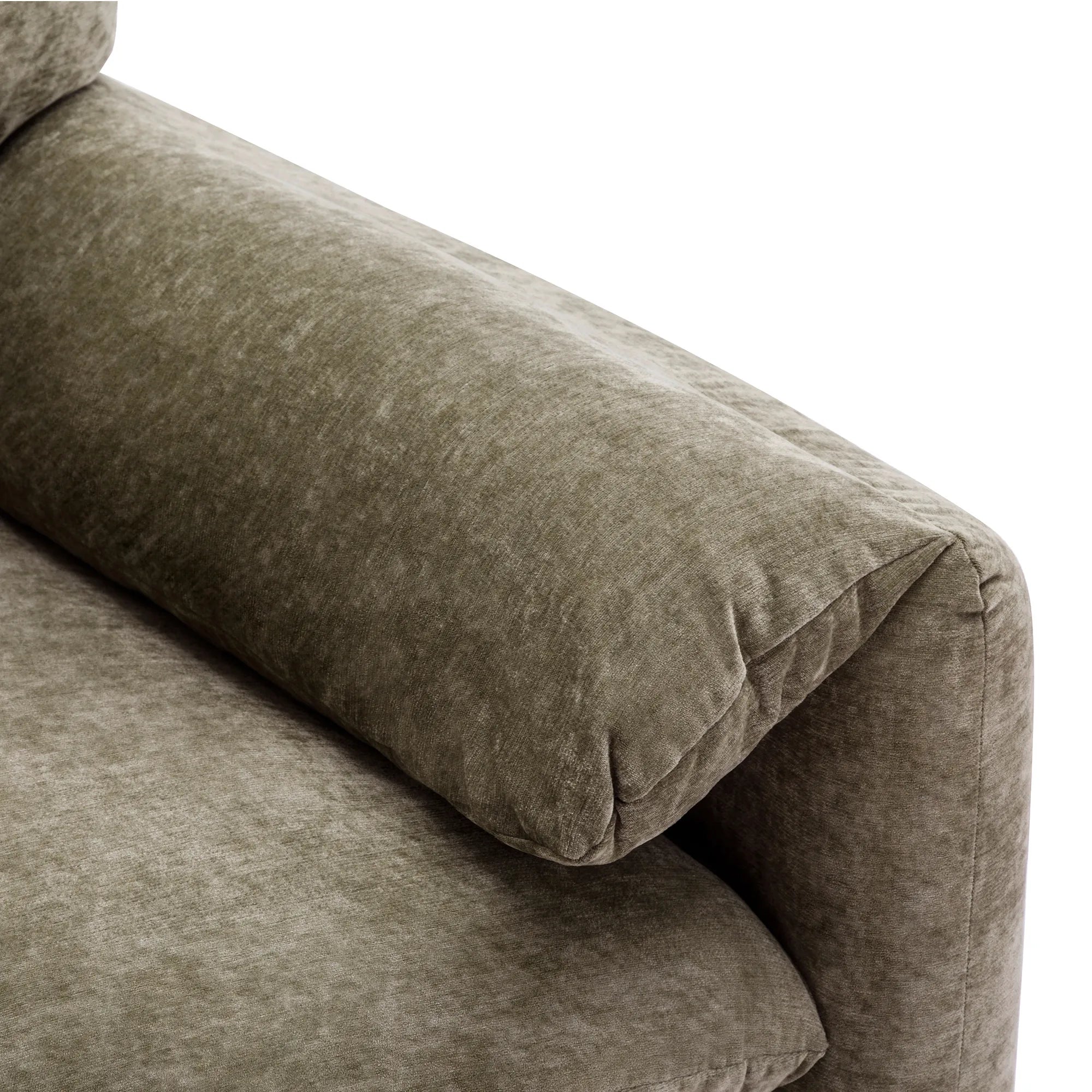 Modern Chenille Oversized Armchair Accent Chair