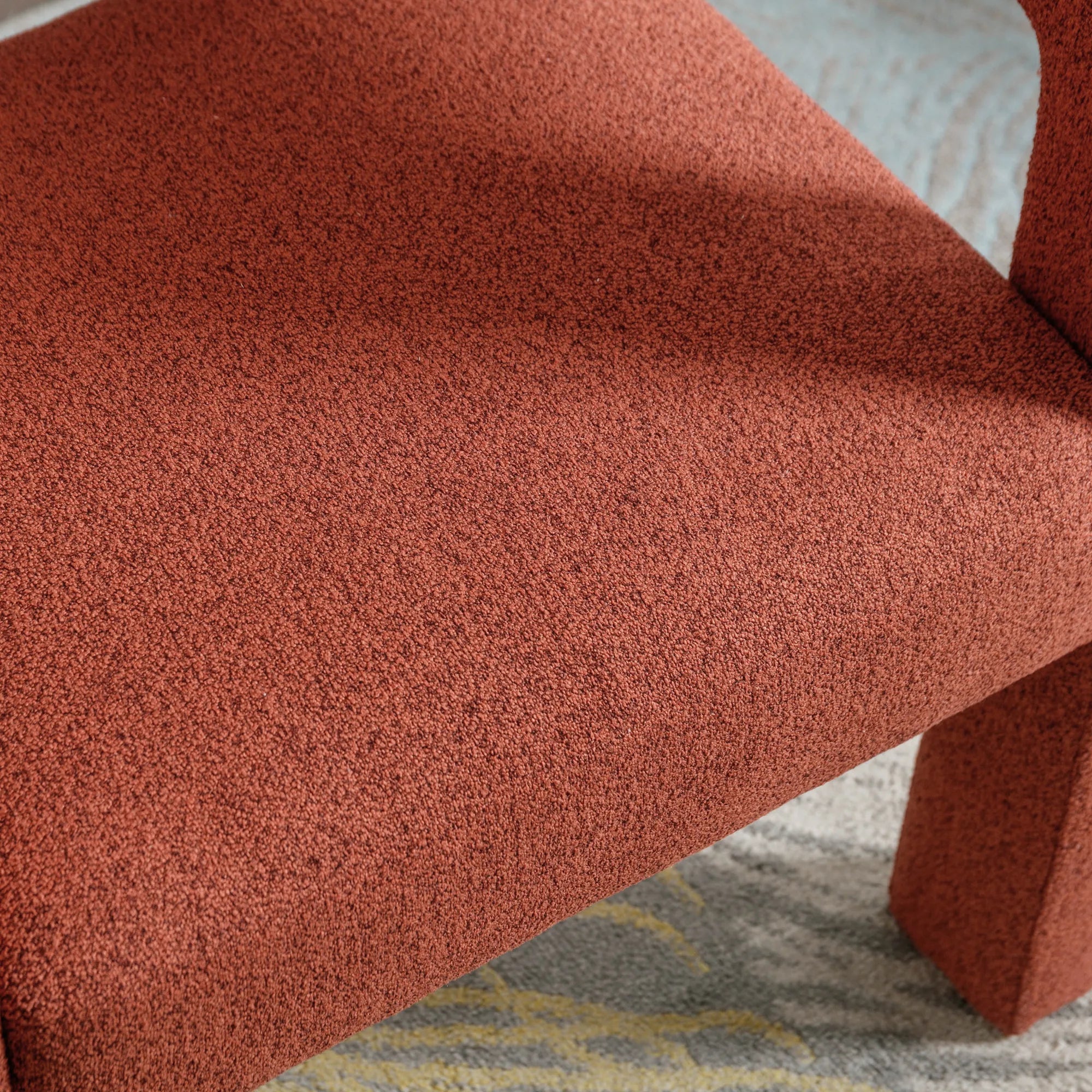 Modern Comfortable Fabric Accent Chair