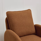 Modern Comfortable Sherpa Accent Chair, Armchair
