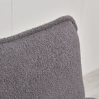 Modern Comfortable Sherpa Accent Chair, Armchair
