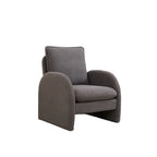 Modern Comfortable Sherpa Accent Chair, Armchair