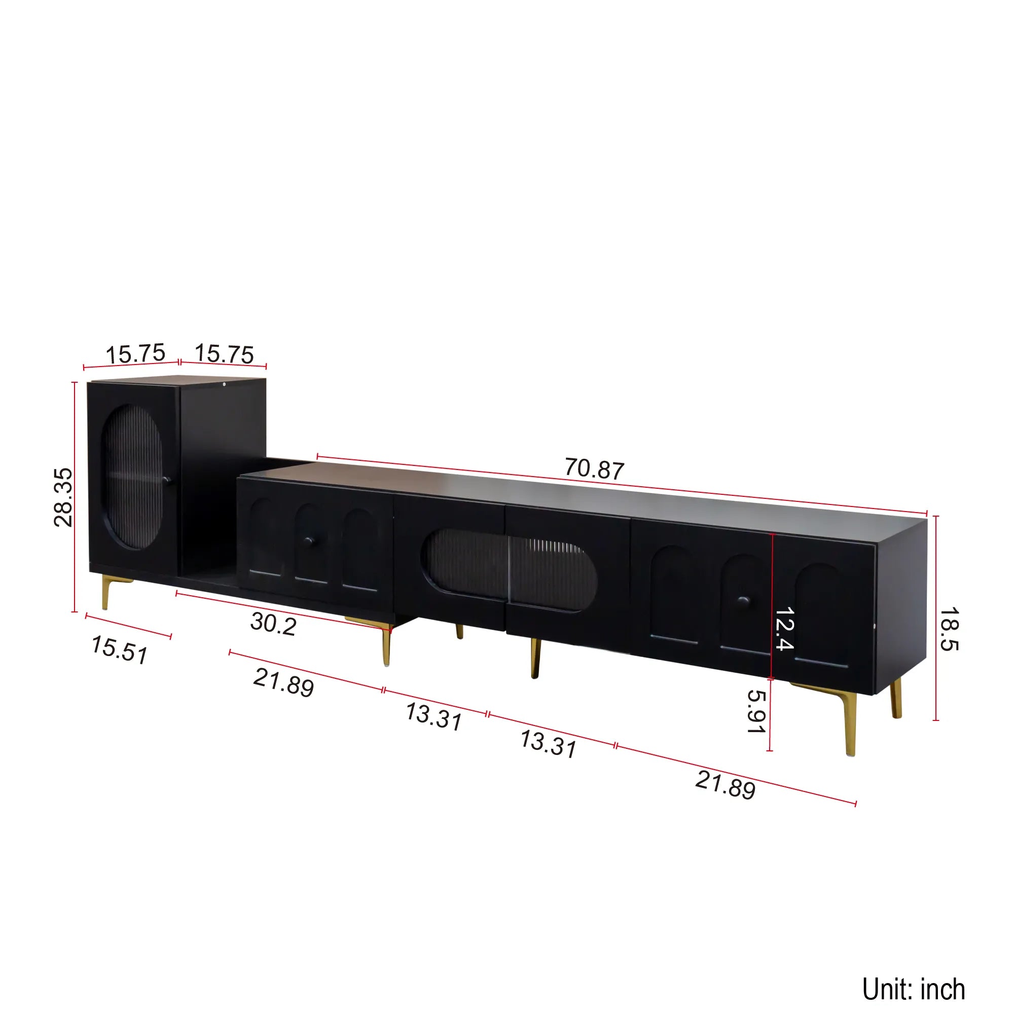 Modern Extendable TV Stand