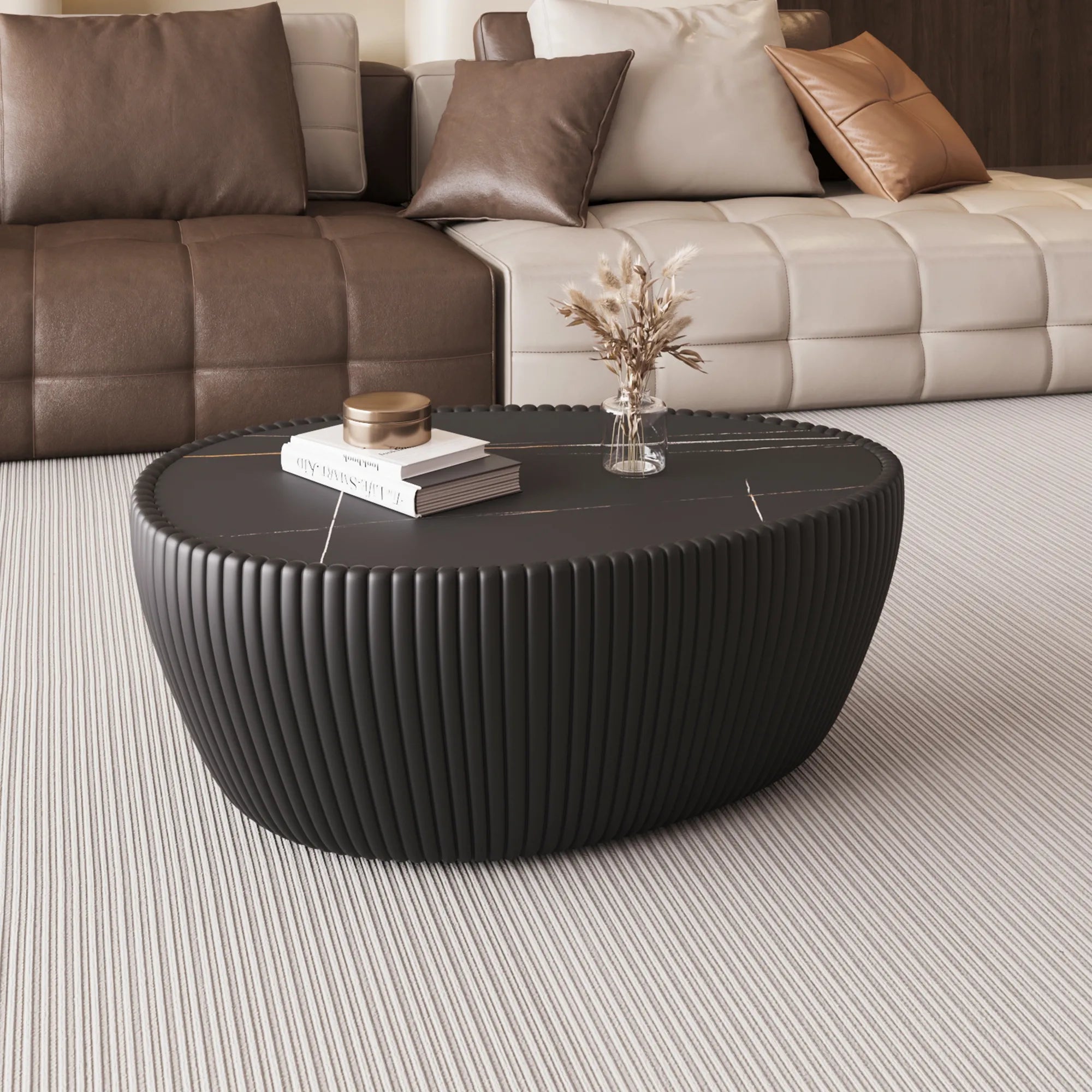 Modern Goose Egg Coffee Table