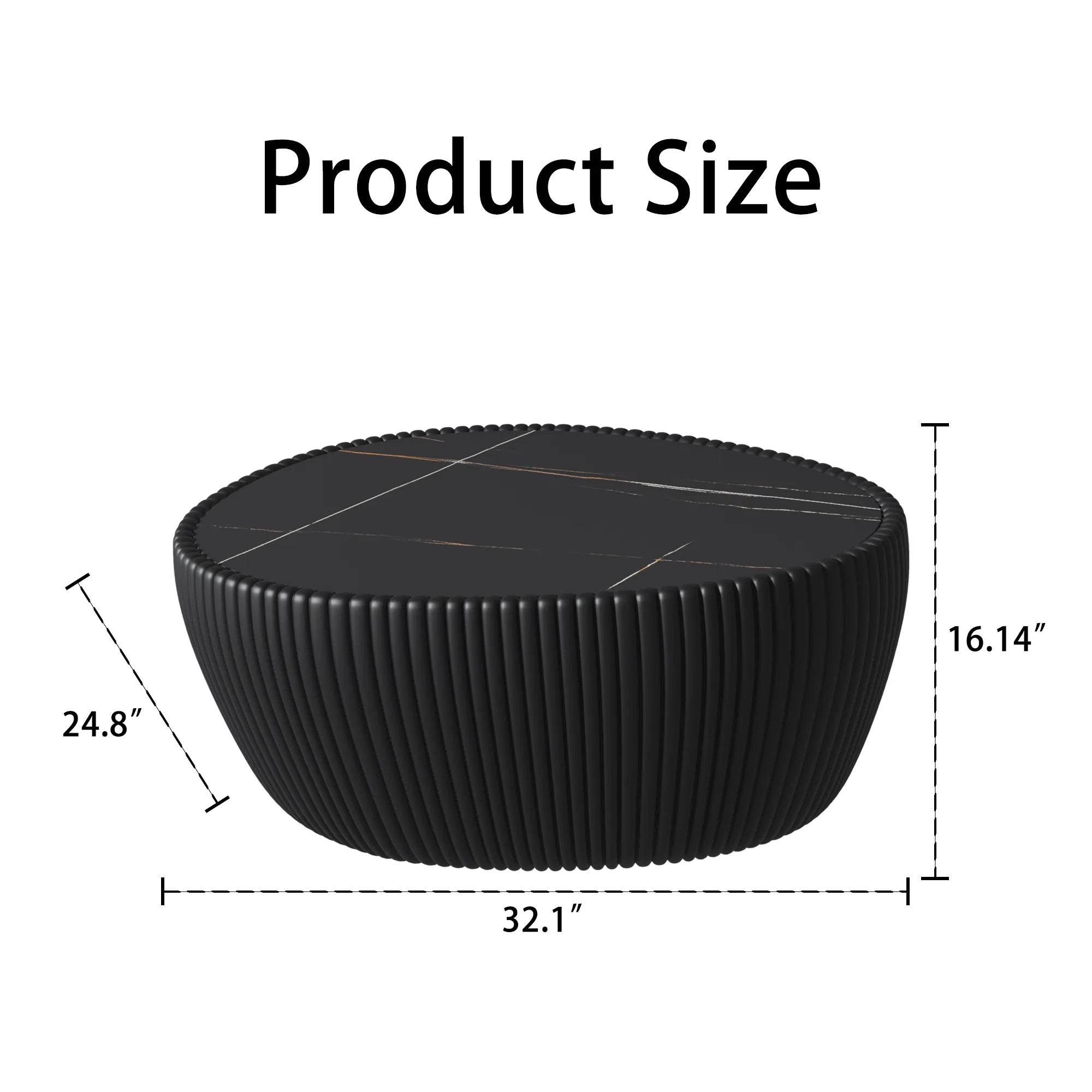 Modern Goose Egg Coffee Table