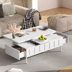 Modern Lift-Top Coffee Table, with Foldable Top