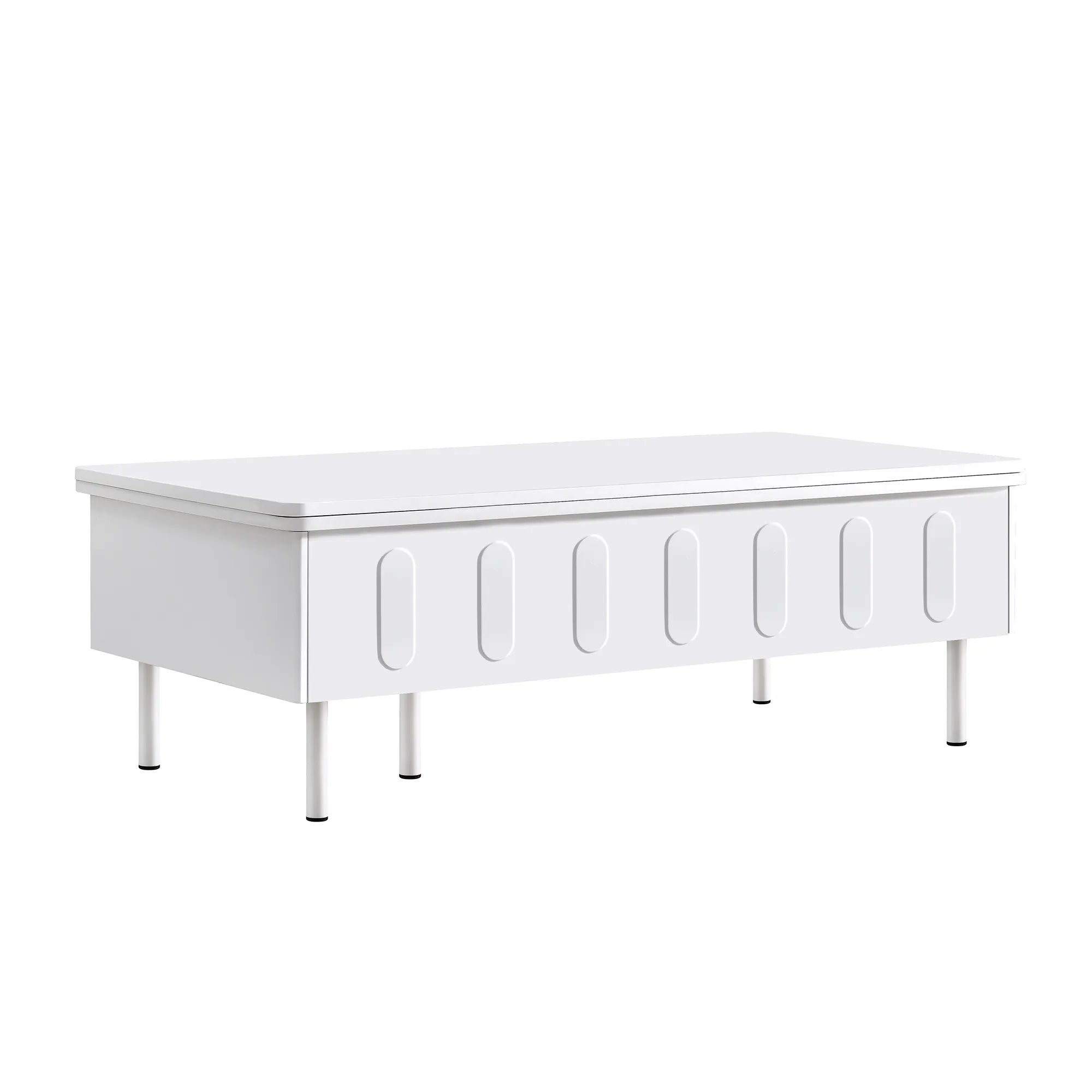 Modern Lift-Top Coffee Table, with Foldable Top