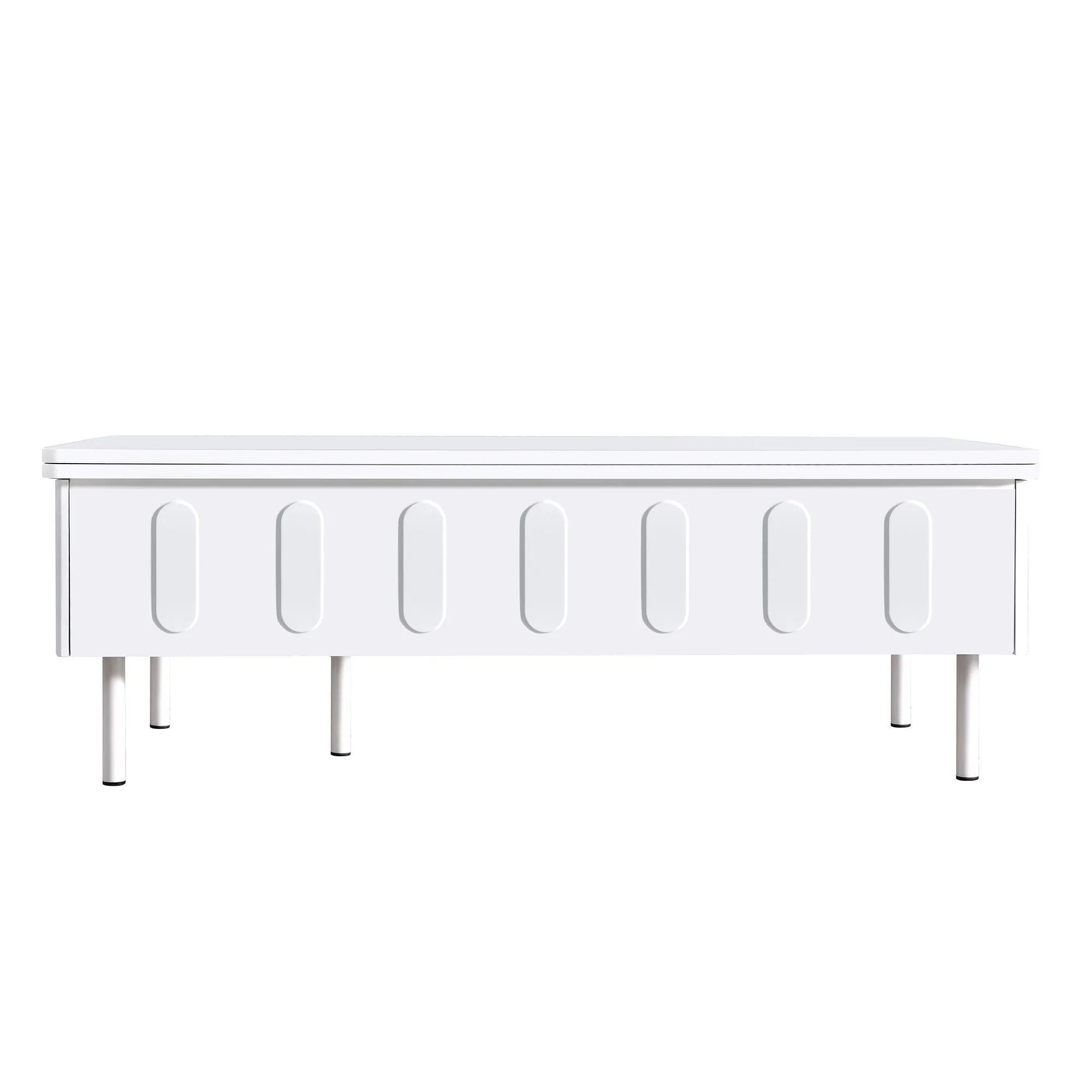 Modern Lift-Top Coffee Table, with Foldable Top