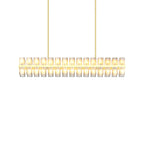 Modern Luxury Rectangular Crystal Chandelier