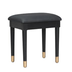 Modern Makeup Vanity with Drawers, Cabinet & Stool