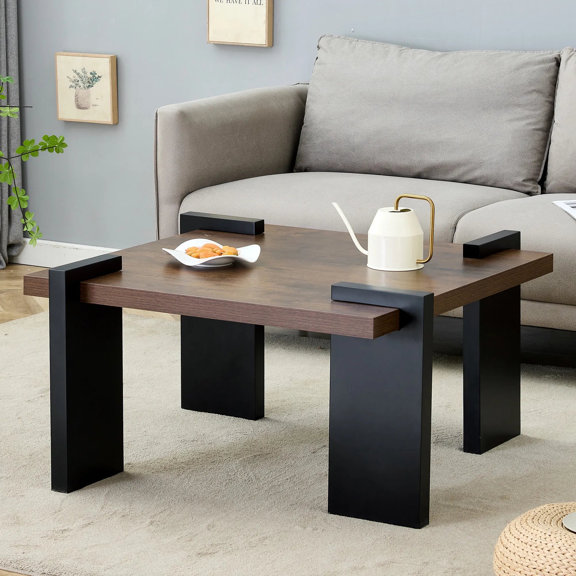 Modern Minimalist MDF Coffee Table