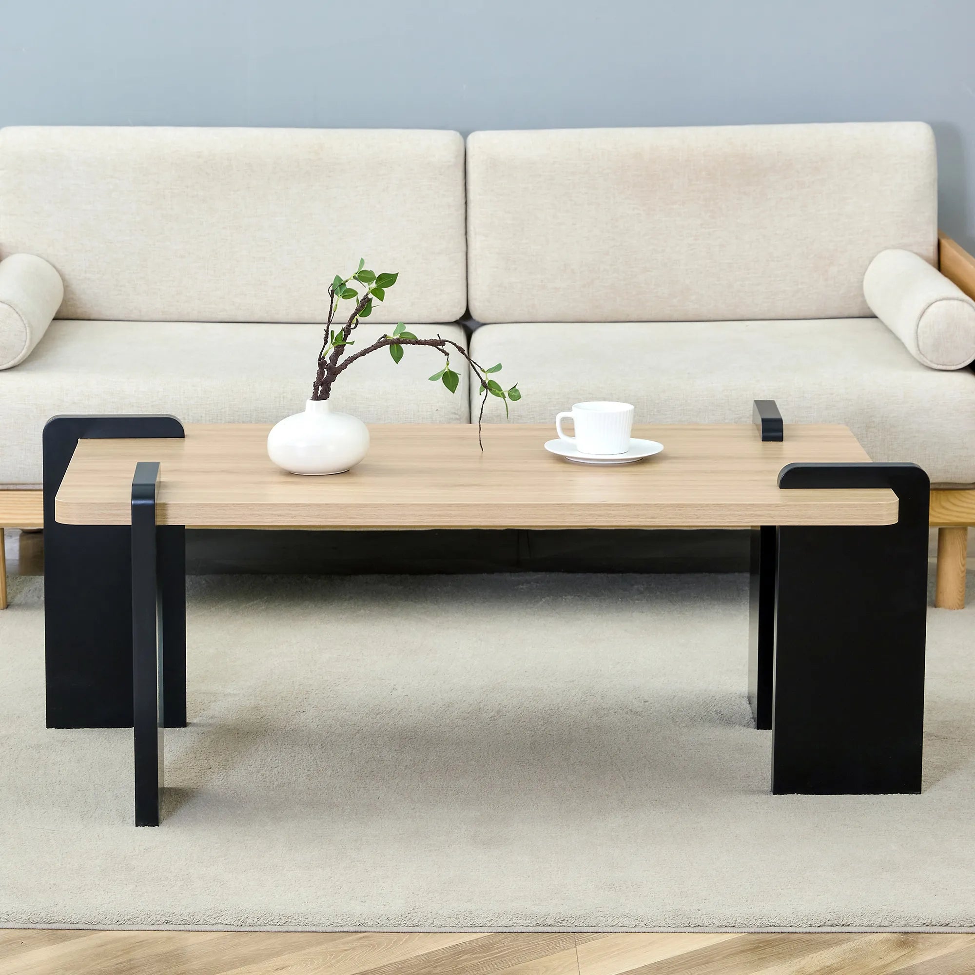 Modern Minimalist MDF Coffee Table