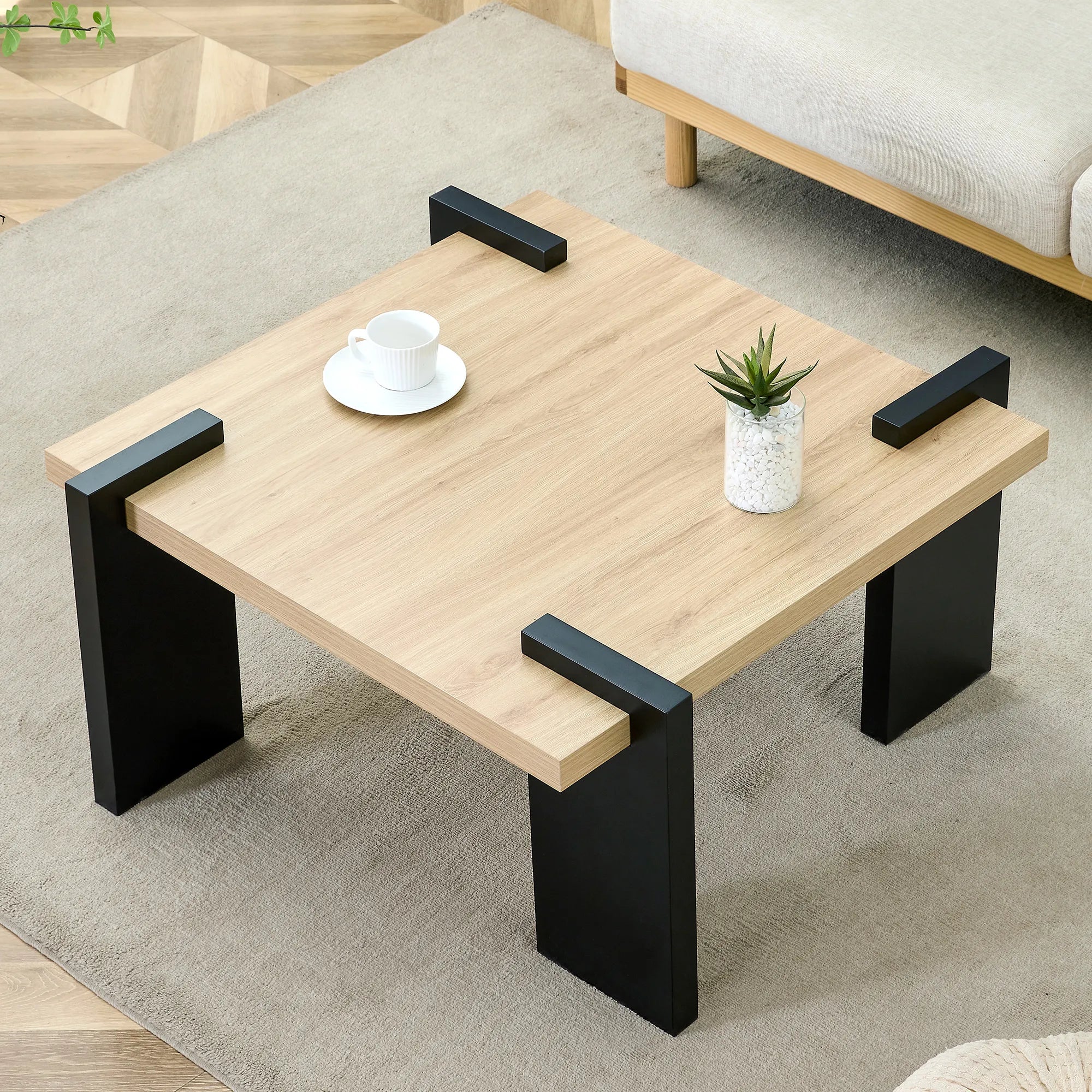 Modern Minimalist MDF Coffee Table