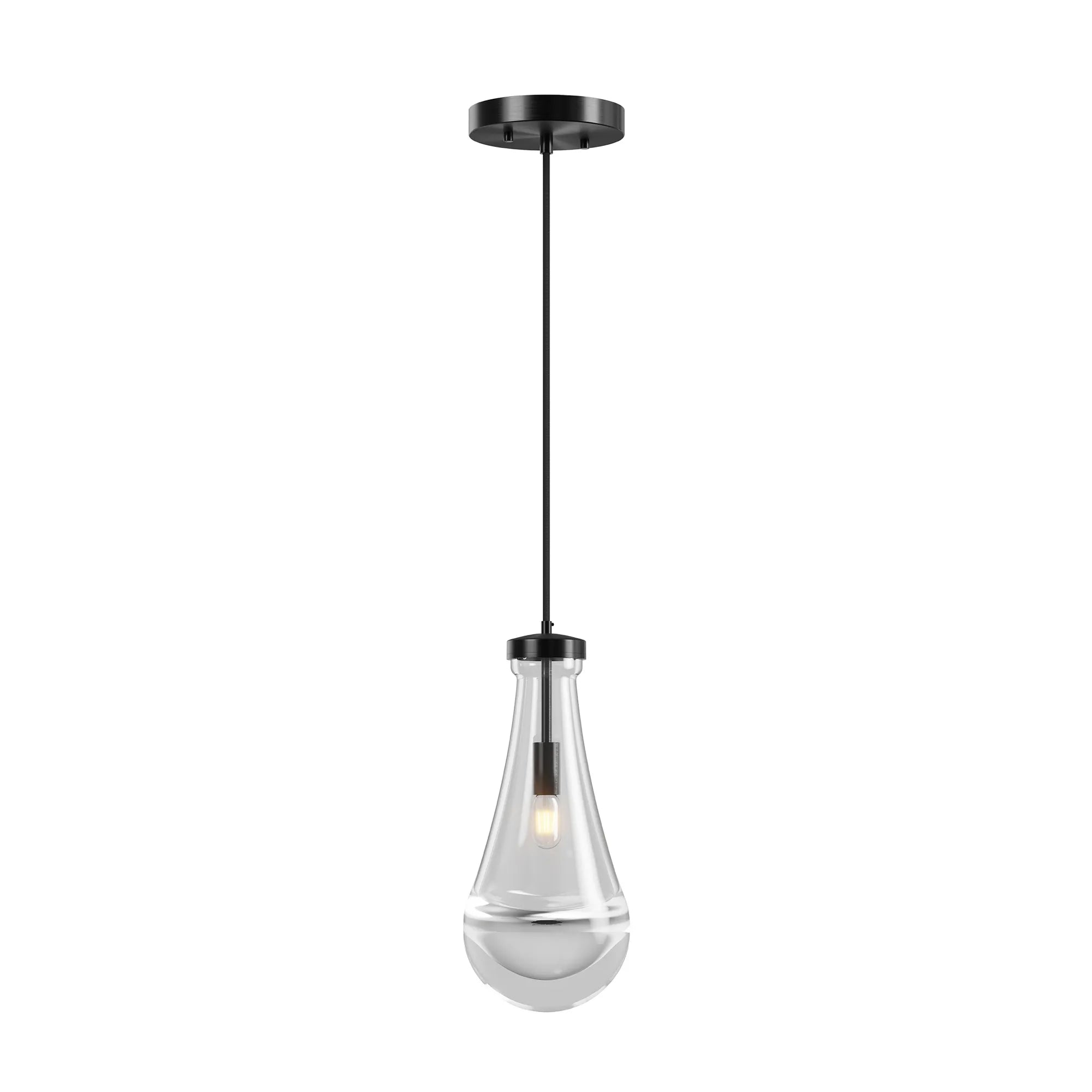 Modern Raindrop Glass Pendant Light
