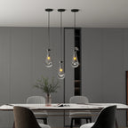 Modern Raindrop Glass Pendant Light