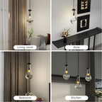 Modern Raindrop Glass Pendant Light