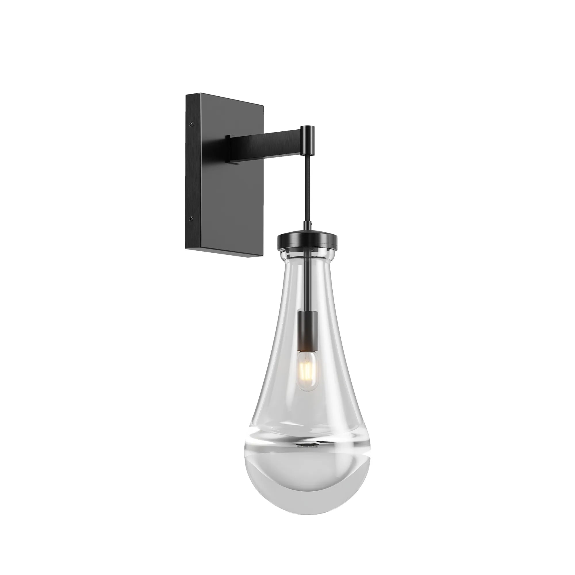 Modern Raindrop Glass Wall Sconce