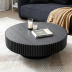 Modern Round Handcraft Drum Coffee Table