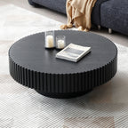 Modern Round Handcraft Drum Coffee Table