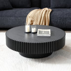 Modern Round Handcraft Drum Coffee Table