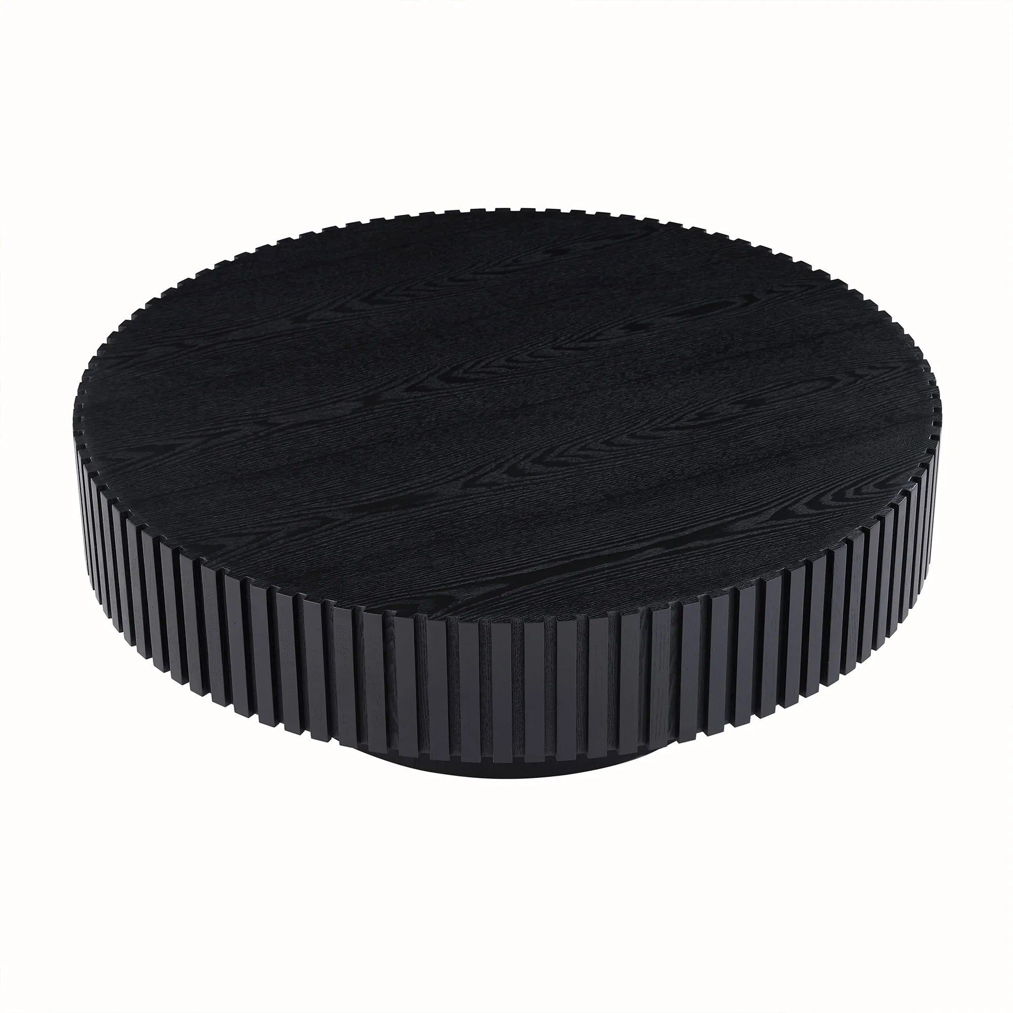 Modern Round Handcraft Drum Coffee Table