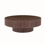 Modern Round Handcraft Drum Coffee Table