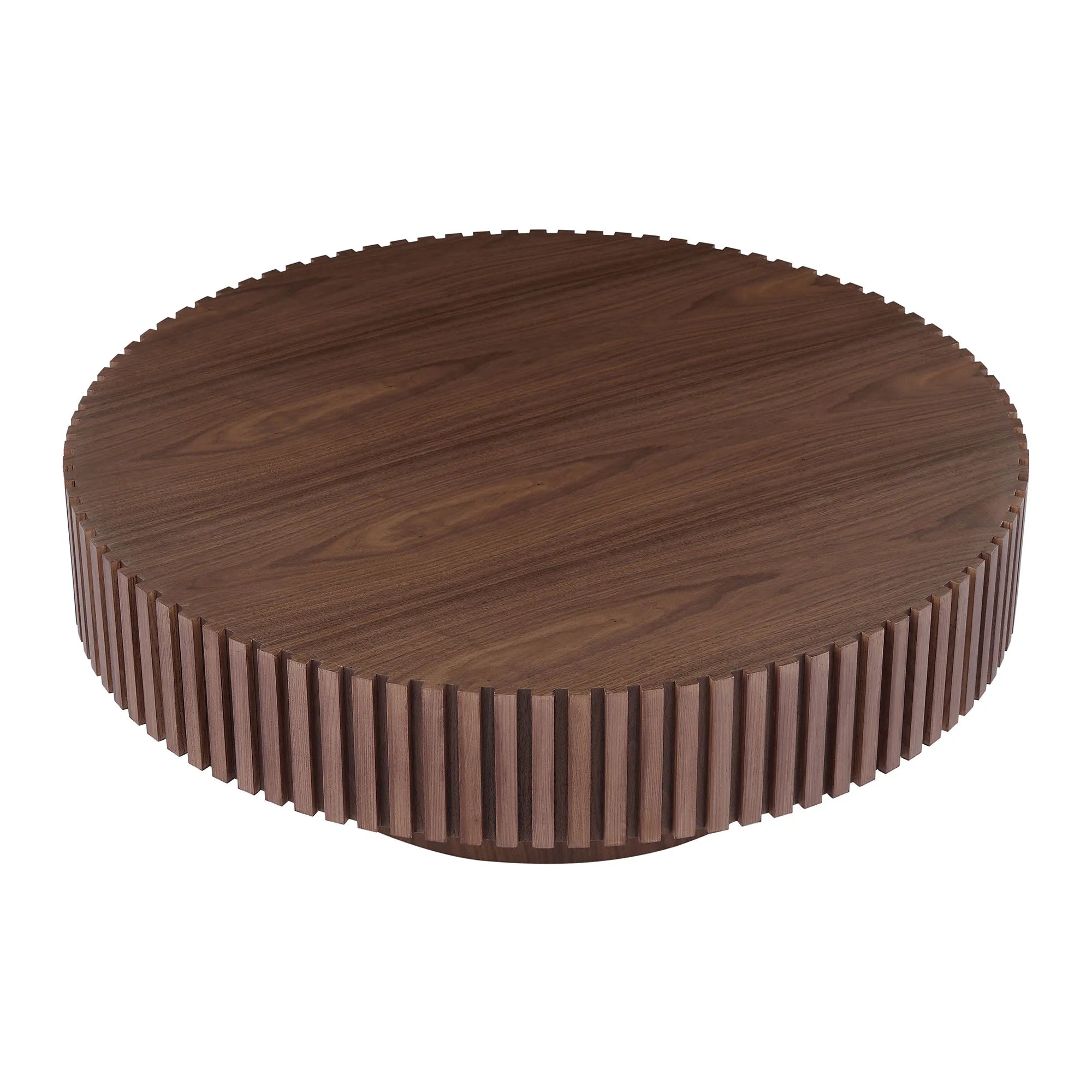 Modern Round Handcraft Drum Coffee Table