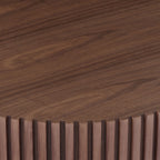 Modern Round Handcraft Drum Coffee Table