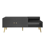 Modern Shoe Storage Entryway Bench with Upholstered Cushion
