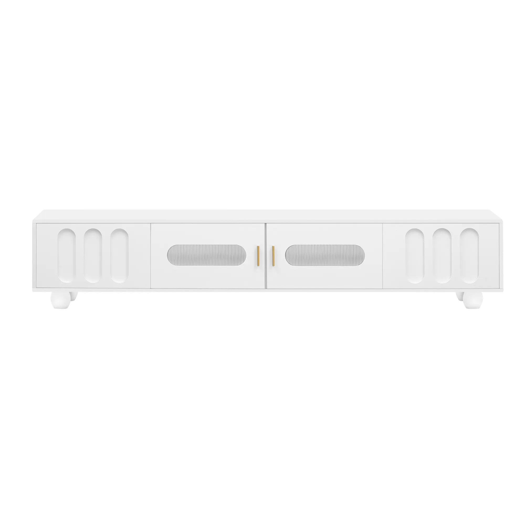 Modern TV Stand Media Console for TVs up to 80 Inches