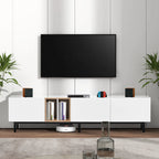 Modern TV Stand Media Console with Large Storage